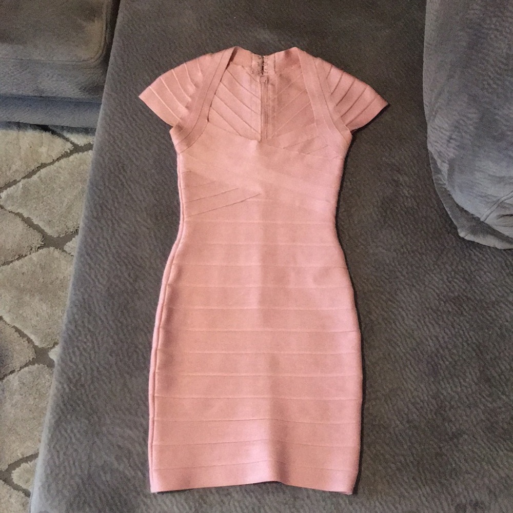 Pink Bandage Dress